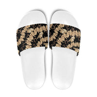 Vanuatu Cowboy Slide Sandals Seamless Straw Hats Hibiscus - Polynesian Pride