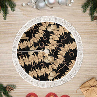 Vanuatu Cowboy Tree Skirt Seamless Straw Hats Hibiscus - Polynesian Pride