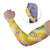 Vanuatu Cowboy Arm Sleeves Straw Hats Hibiscus With Sand Drawing - Polynesian Pride