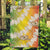 Vanuatu Cowboy Garden Flag Straw Hats Hibiscus With Sand Drawing - Polynesian Pride