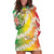 Vanuatu Cowboy Hoodie Dress Straw Hats Hibiscus With Sand Drawing - Polynesian Pride