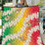 Vanuatu Cowboy Quilt Straw Hats Hibiscus With Sand Drawing - Polynesian Pride