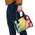 Vanuatu Cowboy Shoulder Handbag Straw Hats Hibiscus With Sand Drawing - Polynesian Pride
