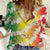 Vanuatu Cowboy Women Casual Shirt Straw Hats Hibiscus With Sand Drawing - Polynesian Pride