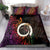 Vanuatu Boar Cowboy Bedding Set Tusk Gradient Polynesian Pattern - Polynesian Pride