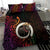 Vanuatu Boar Cowboy Bedding Set Tusk Gradient Polynesian Pattern - Polynesian Pride