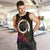 Vanuatu Boar Cowboy Men Tank Top Tusk Gradient Polynesian Pattern - Polynesian Pride