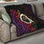 Vanuatu Boar Cowboy Quilt Tusk Gradient Polynesian Pattern - Polynesian Pride