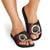 Vanuatu Boar Cowboy Slide Sandals Tusk Gradient Polynesian Pattern - Polynesian Pride