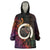 Vanuatu Boar Cowboy Wearable Blanket Hoodie Tusk Gradient Polynesian Pattern - Polynesian Pride