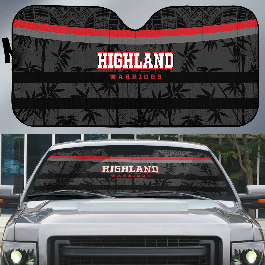 Fiji Naitasiri Rugby Auto Sun Shade Go Highland Warriors