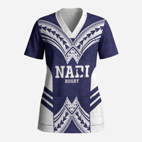 Fiji Nadi Rugby Custom Scrub Top Kikau O Nadi Ko