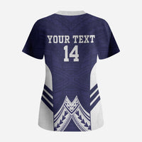 Fiji Nadi Rugby Custom Scrub Top Kikau O Nadi Ko