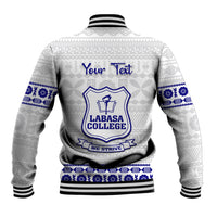 Personalised Fiji Labasa College Baseball Jacket Fijian Tapa Pattern LT14 - Polynesian Pride