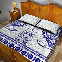 Personalised Fiji Labasa College Quilt Bed Set Fijian Tapa Pattern LT14 - Polynesian Pride