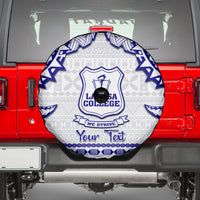 Personalised Fiji Labasa College Spare Tire Cover Fijian Tapa Pattern LT14 - Polynesian Pride