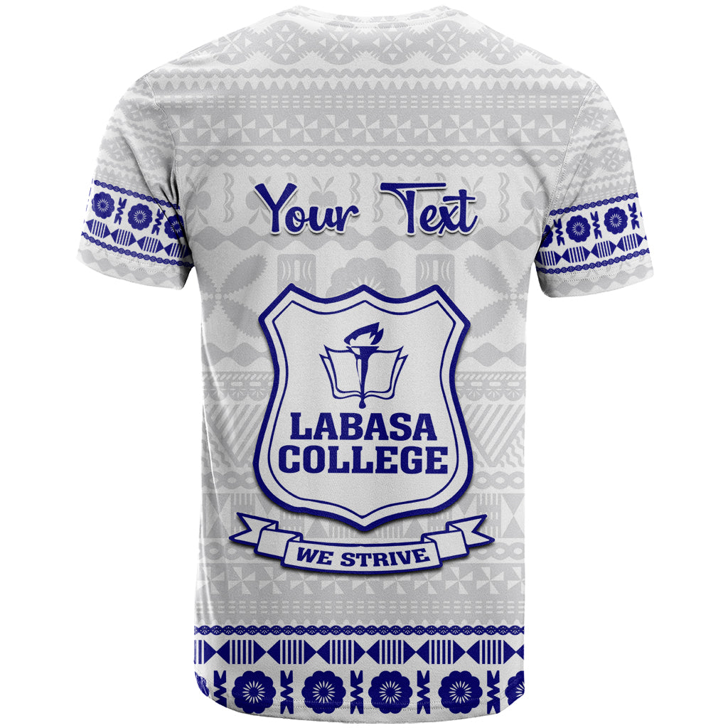 Personalised Fiji Labasa College T Shirt Fijian Tapa Pattern LT14 - Polynesian Pride