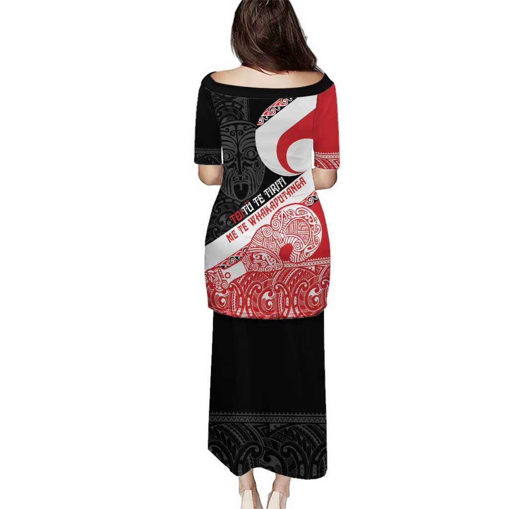 Toitu Te Tiriti Me Te Whakaputanga Puletasi Maori Wahaika With Haka Face