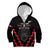 Personalised Toitu Te Tiriti Mana Maori Motuhake Kid Hoodie Aotearoa Haka Face Mix Poutama Art