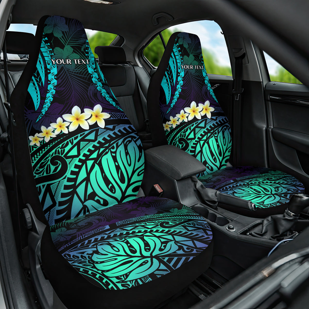 Personalised Pasifika Festival Auckland Car Seat Cover 2024 Pacific Islands Polynesian Pattern LT14 One Size Purple - Polynesian Pride