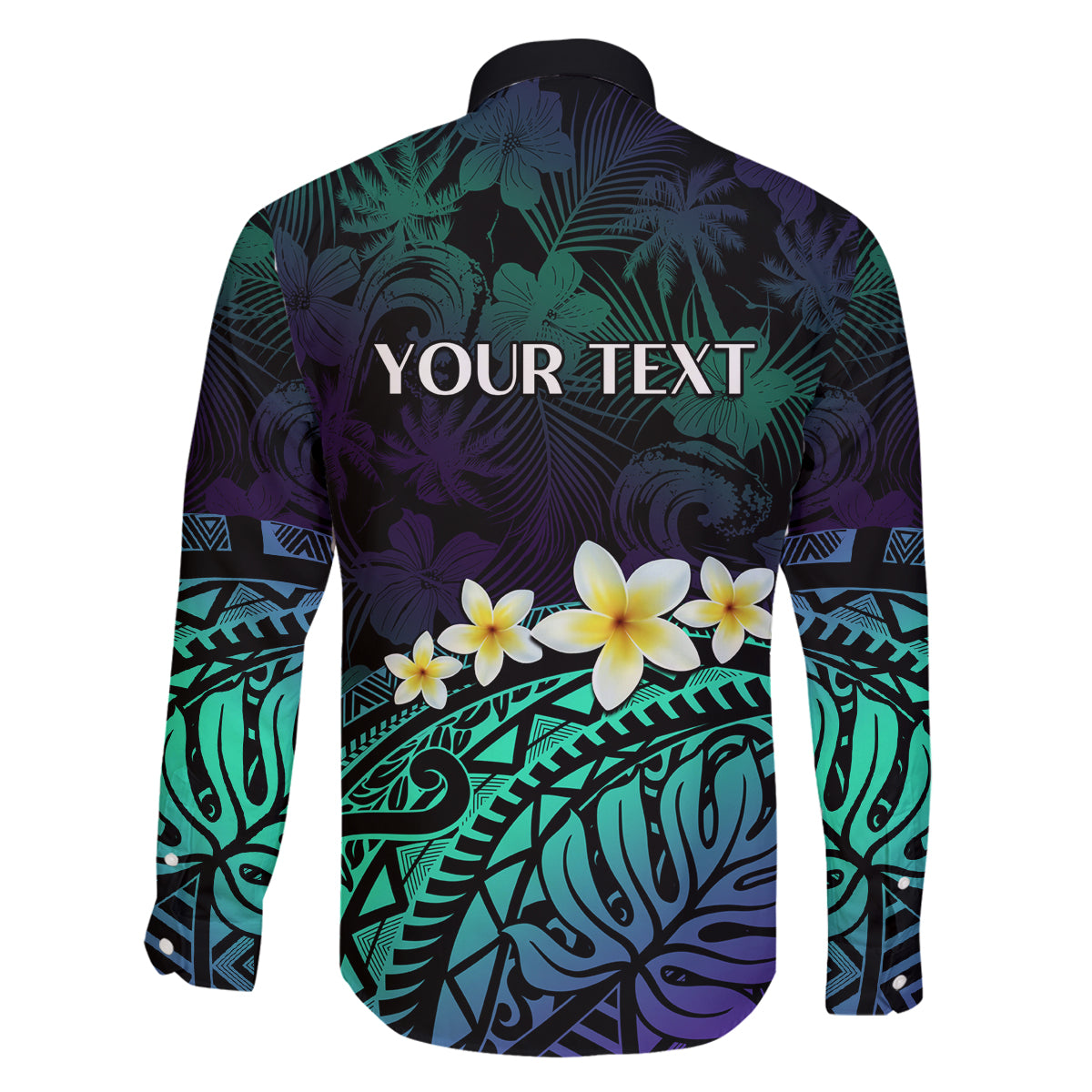 Personalised Pasifika Festival Auckland Family Matching Long Sleeve Bodycon Dress and Hawaiian Shirt 2024 Pacific Islands Polynesian Pattern LT14 - Polynesian Pride
