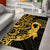 Polynesia Bone Cancer Awareness Area Rug Fight Warriors