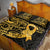 Polynesia Bone Cancer Awareness Quilt Bed Set Fight Warriors