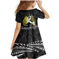 Personalised Polynesia World Lung Cancer Day Family Matching Mermaid Dress and Hawaiian Shirt Faith Hope Love LT14 - Polynesian Pride