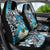 Personalised Guam Liberation Day Car Seat Cover Chamorro Latte Stone With Guasali Flowers