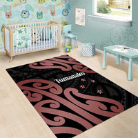 New Zealand Mangopare Tamanako Area Rug Aotearoa Maori LT14 - Polynesian Pride