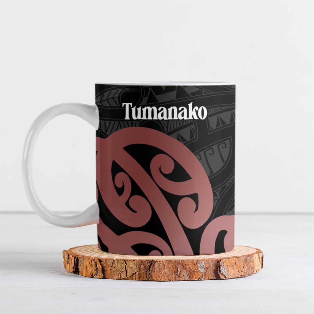 New Zealand Mangopare Tamanako Ceramic Mug Aotearoa Maori - Polynesian Pride
