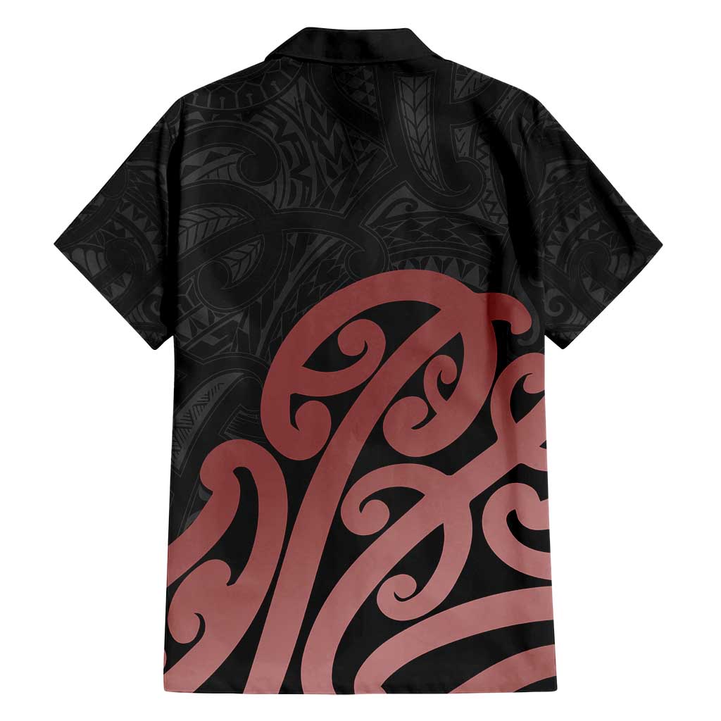 New Zealand Mangopare Tamanako Family Matching Off Shoulder Maxi Dress and Hawaiian Shirt Aotearoa Maori