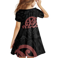 New Zealand Mangopare Tamanako Family Matching Tank Maxi Dress and Hawaiian Shirt Aotearoa Maori LT14 - Polynesian Pride