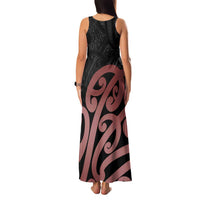 New Zealand Mangopare Tamanako Family Matching Tank Maxi Dress and Hawaiian Shirt Aotearoa Maori LT14 - Polynesian Pride