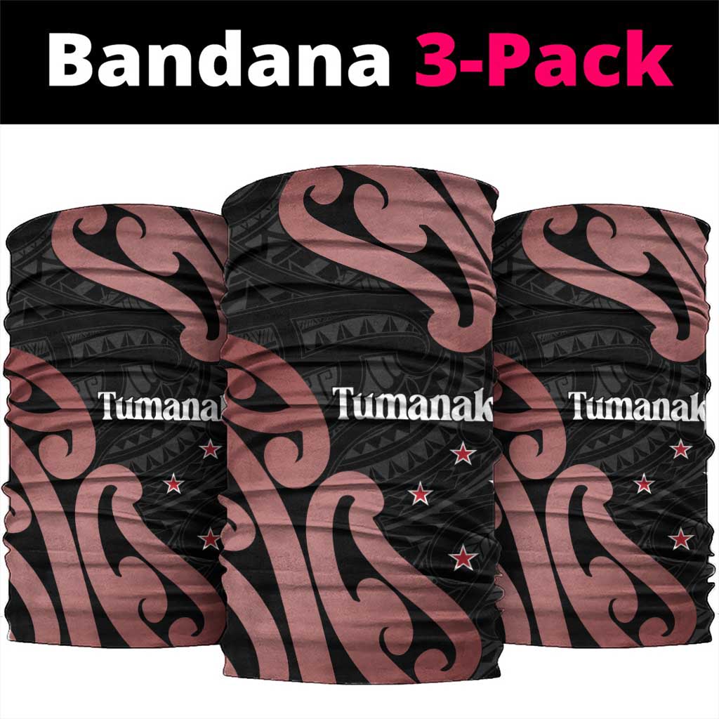 New Zealand Mangopare Tamanako Neck Gaiter Aotearoa Maori LT14 package One Size: 25*50cm Brown - Polynesian Pride