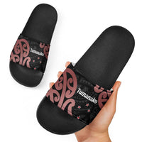 New Zealand Mangopare Tamanako Slide Sandals Aotearoa Maori LT14 - Polynesian Pride