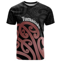 New Zealand Mangopare Tamanako T Shirt Aotearoa Maori LT14 Brown - Polynesian Pride