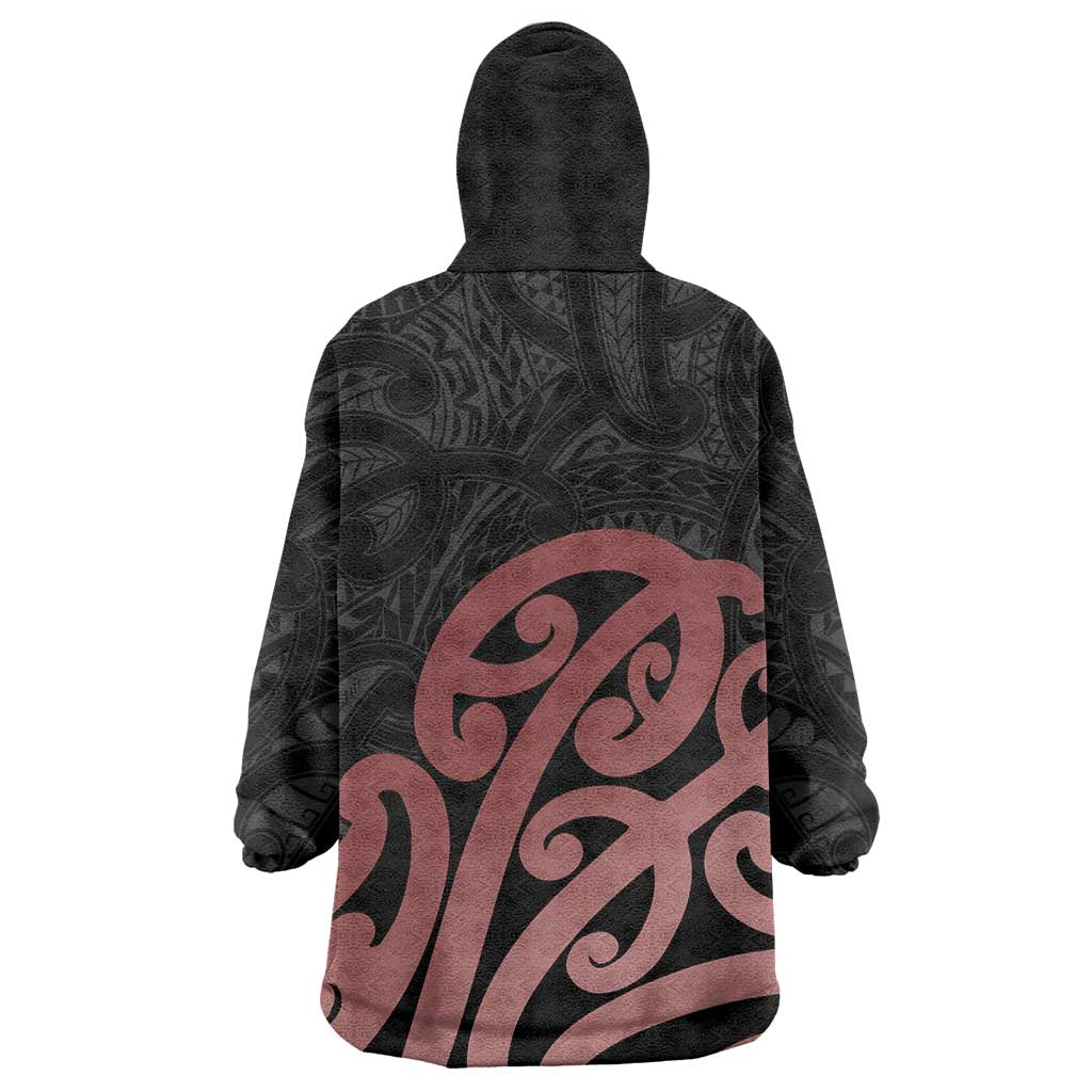 New Zealand Mangopare Tamanako Wearable Blanket Hoodie Aotearoa Maori