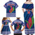 Custom Samoa Rugby Family Matching Off Shoulder Maxi Dress and Hawaiian Shirt 2024 Go Champions Samoan Gingers