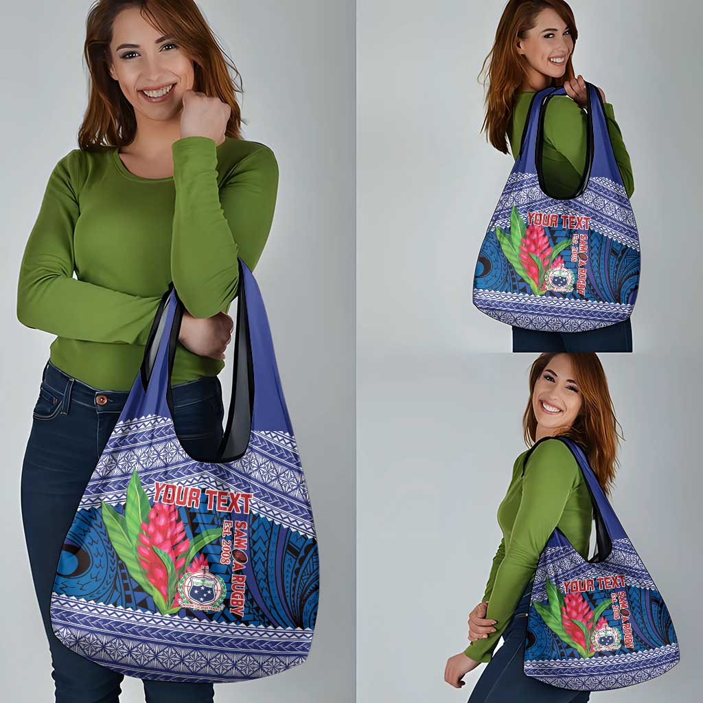 Custom Samoa Rugby Grocery Bag Go Champions Samoan Gingers LT14 - Polynesian Pride