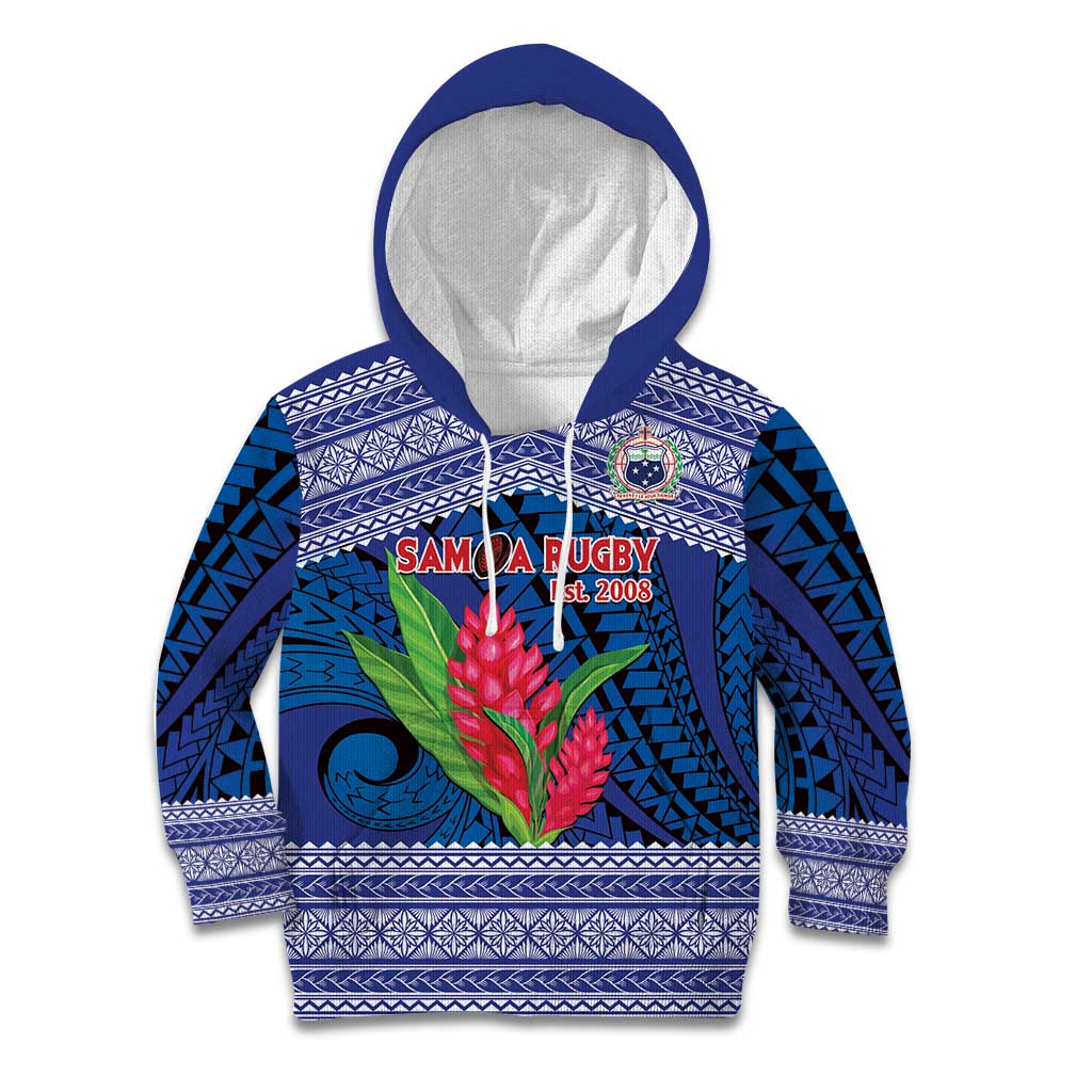 Custom Samoa Rugby Kid Hoodie 2024 Go Champions Samoan Gingers