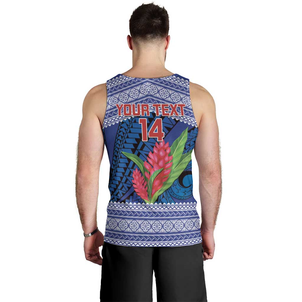 Custom Samoa Rugby Men Tank Top 2024 Go Champions Samoan Gingers