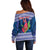 Custom Samoa Rugby Off Shoulder Sweater 2024 Go Champions Samoan Gingers