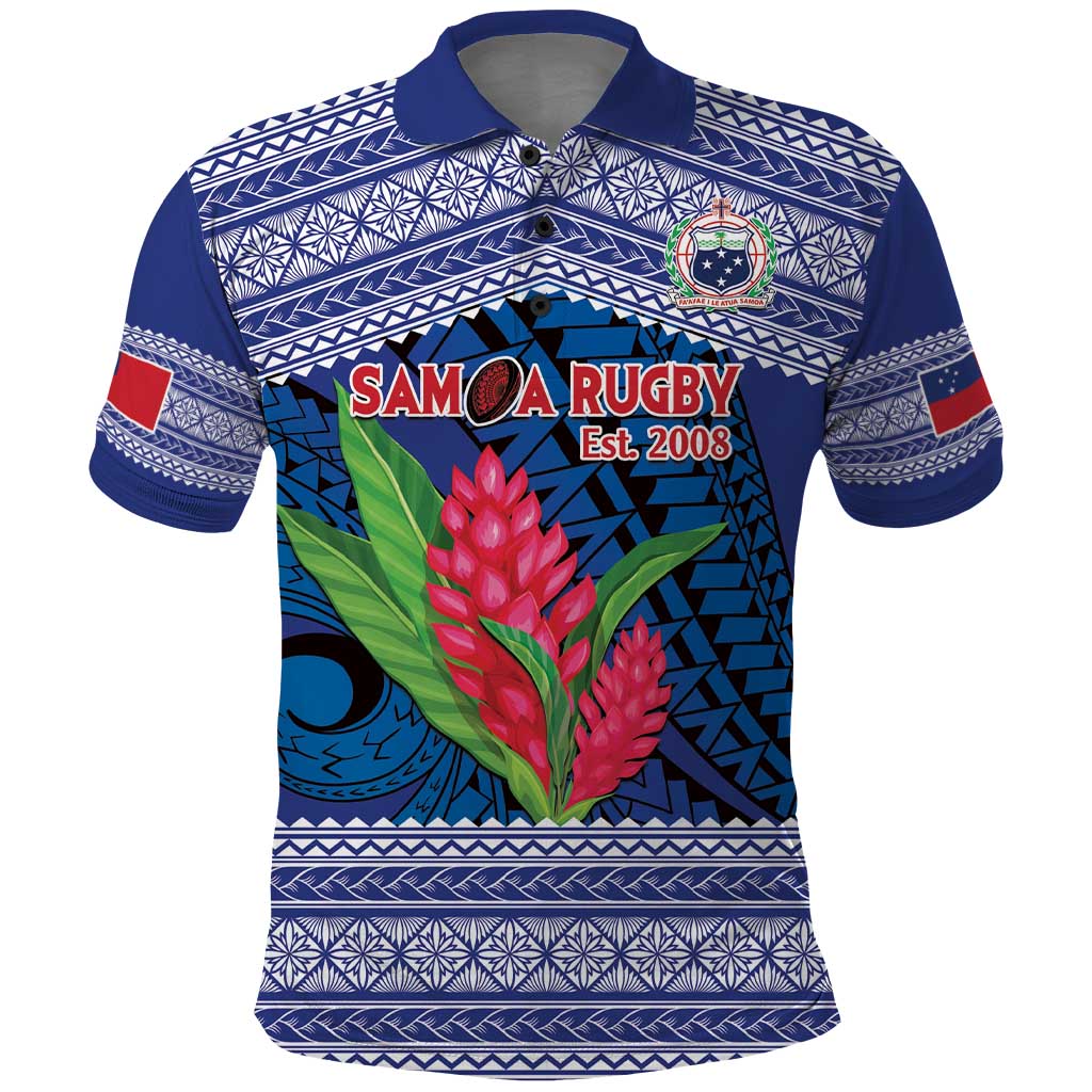 Custom Samoa Rugby Polo Shirt 2024 Go Champions Samoan Gingers