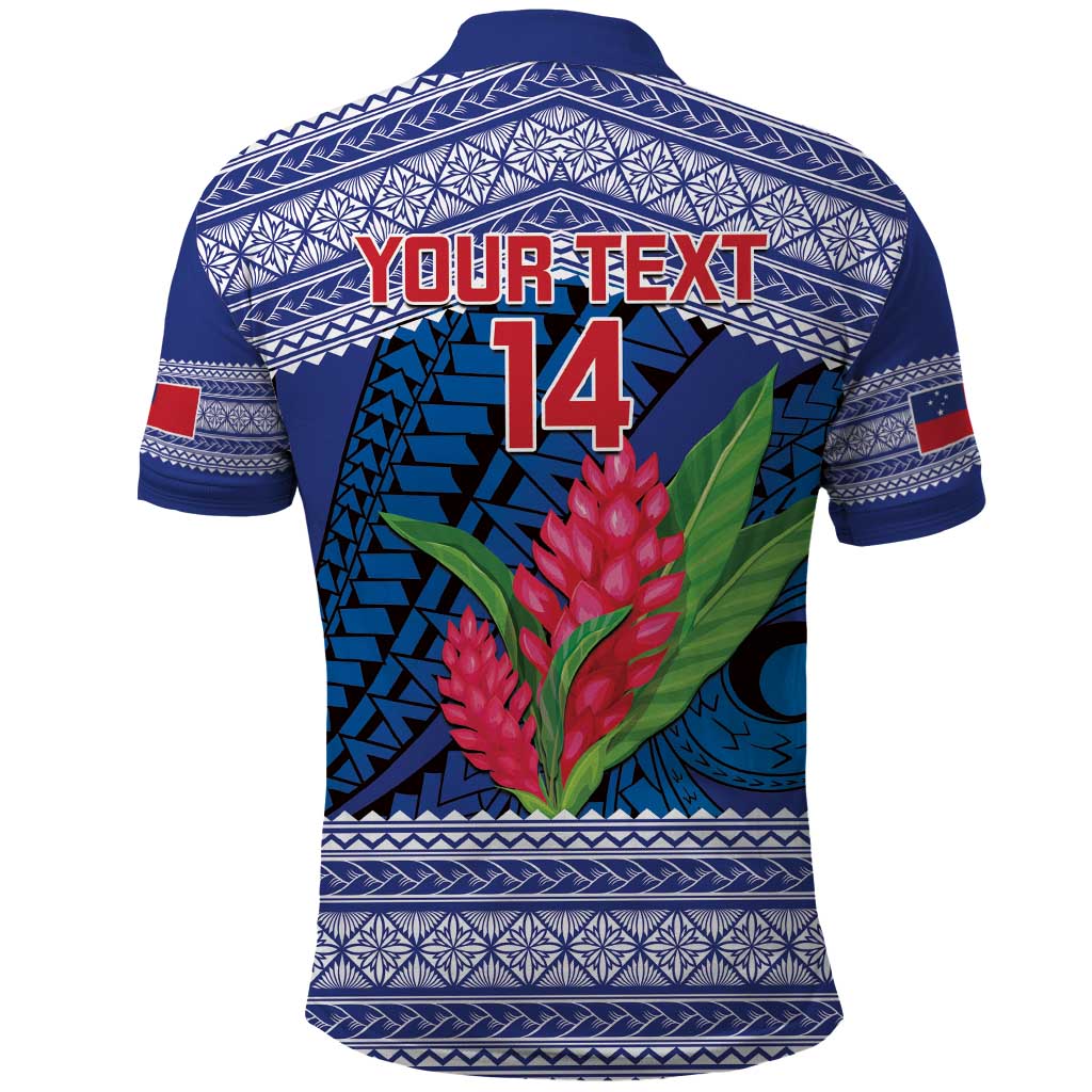 Custom Samoa Rugby Polo Shirt 2024 Go Champions Samoan Gingers