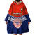 Fiji School Wearable Blanket Hoodie Marist Brothers Fijian Tapa Pattern LT14 - Polynesian Pride