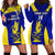 Custom Fiji School Hoodie Dress Ratu Kadavulevu Heron With Fijian Tapa LT14 - Polynesian Pride