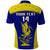 Custom Fiji School Polo Shirt Ratu Kadavulevu Heron With Fijian Tapa LT14 - Polynesian Pride