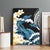 Black Polynesia Canvas Wall Art Polynesian Frangipani With Sea Turtles