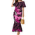 Think Pink Breast Cancer Awareness Mermaid Dress Butterfly Aboriginal Mix Polynesian Pattern